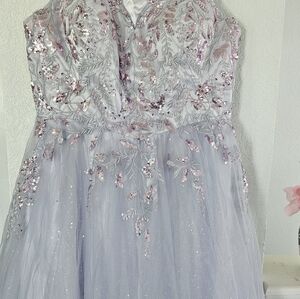 Celebratory Eva Purple/Lilac  XL Gown